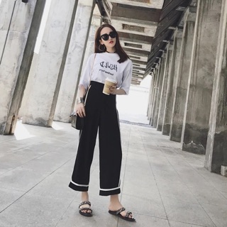 ❣️ ❣️sét quần ống rộng kèm áo ❣️❣️