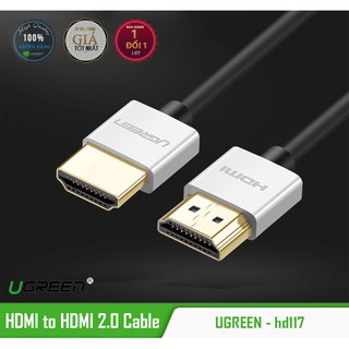 Cáp HDMI 2.0 Sợi Siêu Nhỏ Cao Cấp UGREEN | Hỗ Trợ 4k@60Hz