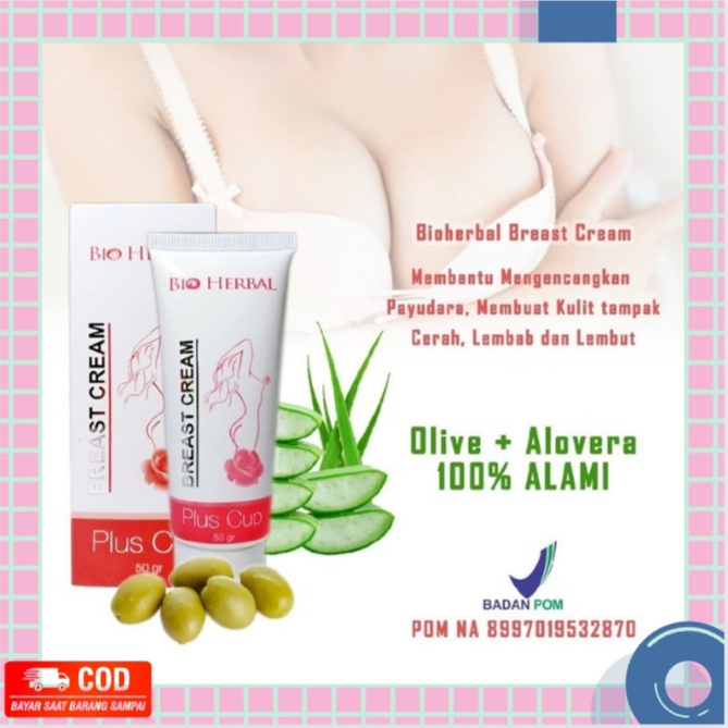 Kem Nở Ngực Thành Phần Thảo Dược Tự Nhiên BPOM 50G