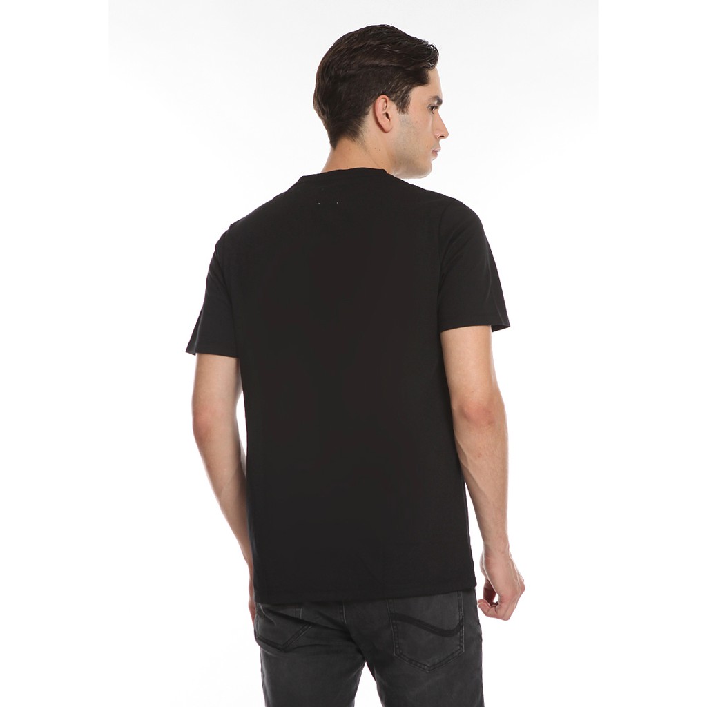 Áo thun nam ngắn tay màu đen Manzone Slim Fit Forbes 2-Bestbuy