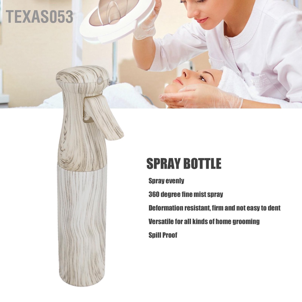 Texas053 Chai xịt tóc Beautify 250ml Maple Sakura Colour Even Spraying liên tục đa chức năng dành cho trang điểm tại nhà