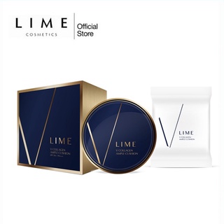 Phấn Nước Dành Cho Da Thường Và Da Khô Lime V Collagen Ample Cushion