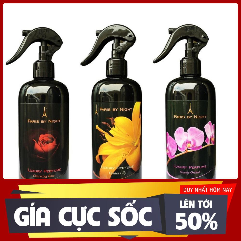 Nước hoa xịt phòng cao cấp Paris by night 500ml - Hàng nhập khẩu