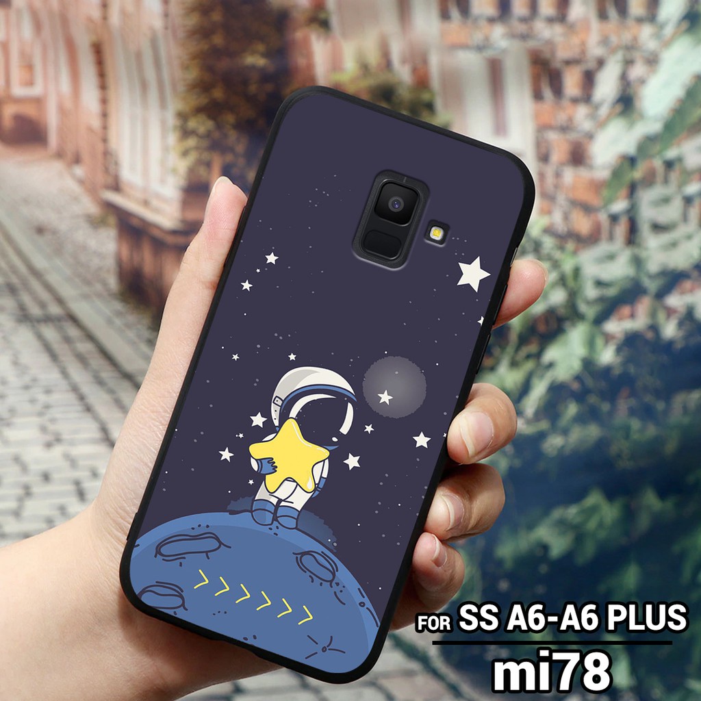 Ốp lưng SAMSUNG GALAXY A6 - A6 PLUS - A8 - A8 PLUS - J6 - J6 PLUS - J8 2018 in hình vũ trụ ngân hà