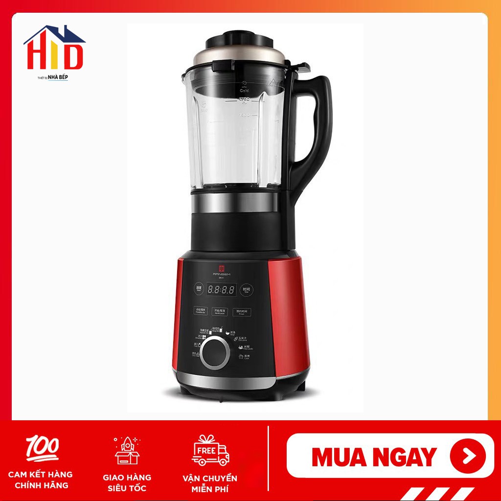 [TẶNG HƯỚNG DẪN SD TIẾNG VIỆT]( Tặng 101 công thức làm sữa hạt) Máy xay sữa hạt đa năng RANBEM 732G - bản tiếng Việt