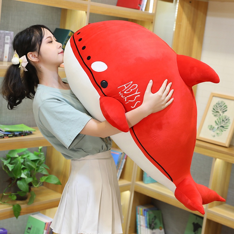 Thú nhồi bông hình cá voi dài 100cm