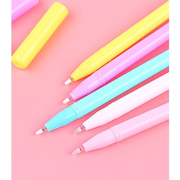 Cây Bút Bi Nước Mực Đen Cute đáng yêu nhiều màu - bút bi cute mực đen