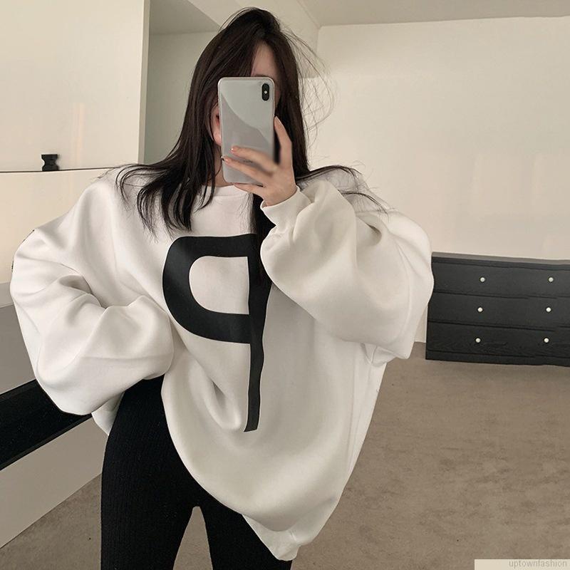 Áo thun tay dài cổ thuyền thời trang thu đông cho nữ