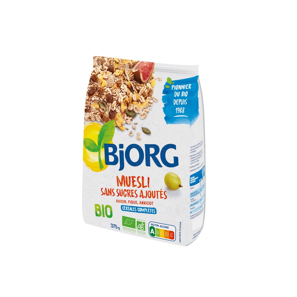 [HÀNG AIR] Ngũ cốc BJORG Muesli/Granola ăn sáng,bữa phụ dinh dưỡng hữu cơ Bjorg - Đủ Bill