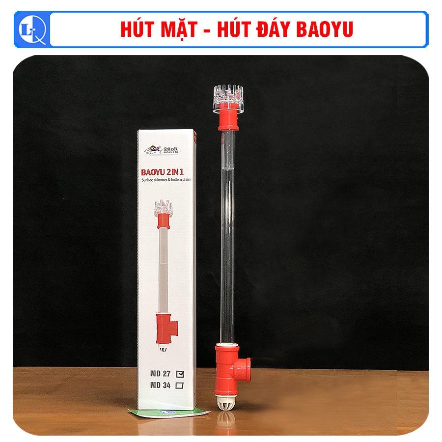 Hút mặt hút đáy Baoyu | Dùng cho bơm BY 103, BY 104, BY 105, BY 106 | Hút mặt tự xoay - Nhỏ gọn - hiệu quả