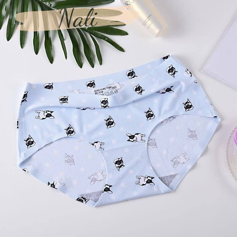 Quần lót nữ su điều hòa kute, thun lạnh không đường may siêu mát lạnh NL105 | BigBuy360 - bigbuy360.vn