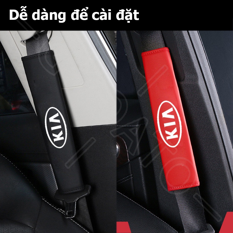 GTIOATO Da DâY Đai An ToàN Ô Tô CàI DâY An ToàN Ô Tô BọC DâY An ToàN Xe HơI Phụ KiệN Ô Tô Trang Trí Oto Phụ KiệN BêN Trong Ô Tô Cho KIA Morning Seltos Carnival Sonet K3 Soluto Sorento Sedona Cerato Rondo K5 Optima