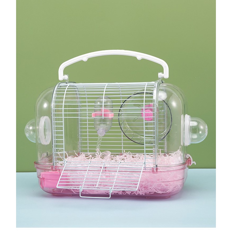 [ TẶNG NHÀ TẮM ] lồng trong suốt BOER cho hamster