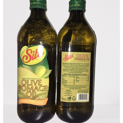 DẦU OLIU OLIVE POMACE OIL 1L Ý- Sita, Basso