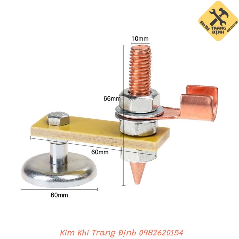 Kẹp Mát Nam Châm Siêu Hít Dùng Cho Máy Hàn