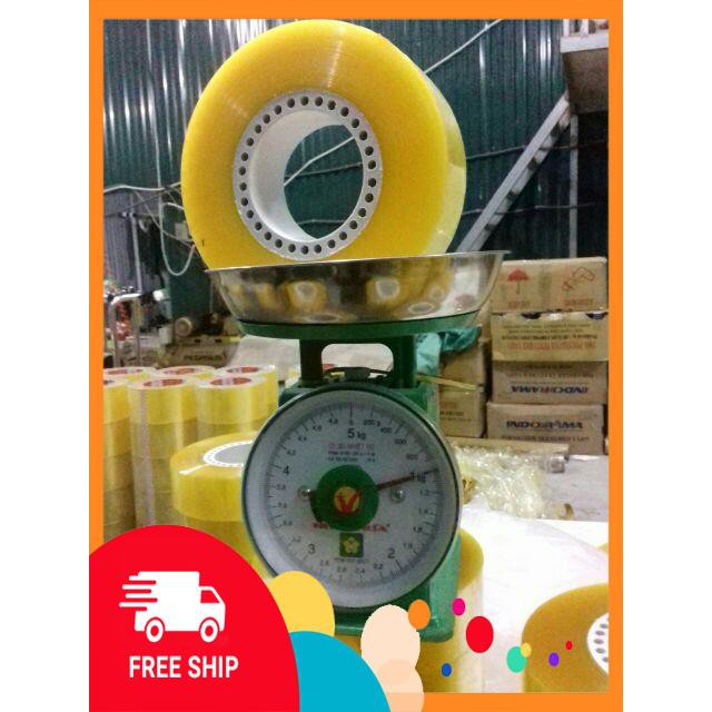 Sỉ băng dính 1kg/cuộn lõi nhựa đục lỗ