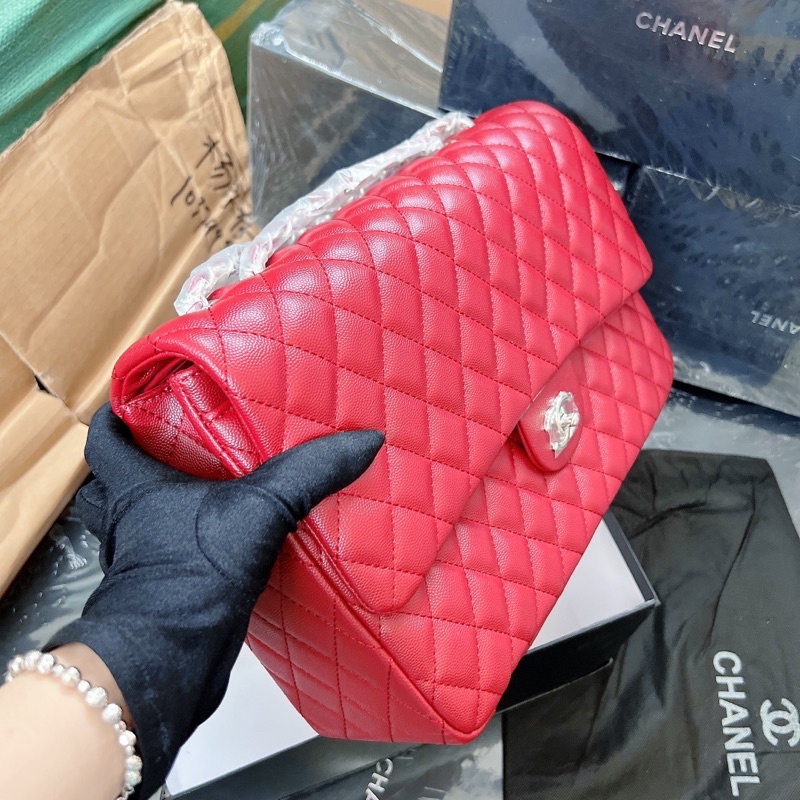 Túi classic da hạt thanh lịch size 33cm đựng được cả thế giới