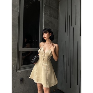 Narcystudio - Đầm lụa cột dây - Ana Dress