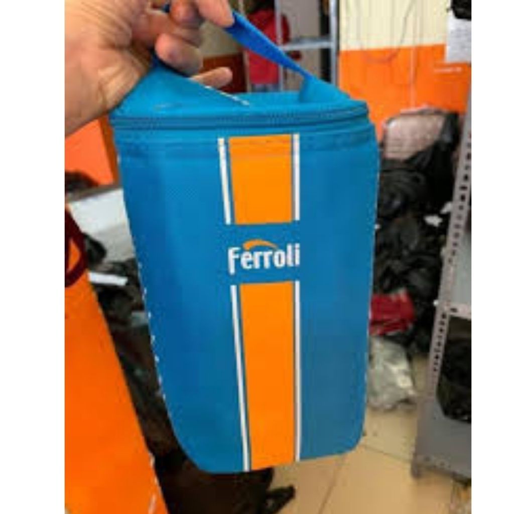 Bộ hộp thủy tinh kem túi giữ nhiệt Ferroli, bộ 3 hộp thủy tinh dung tích 500ml