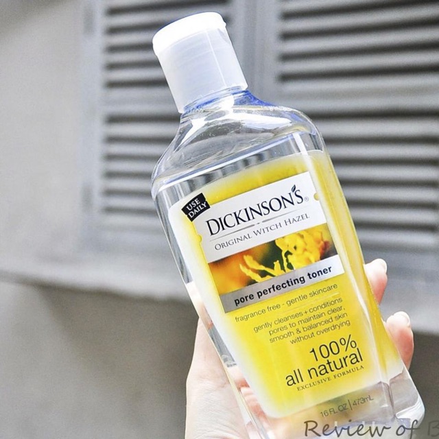 MẪU MỚI Nước Cân Bằng Da Dickinson’s Original Witch Hazel Pore Perfecting Toner