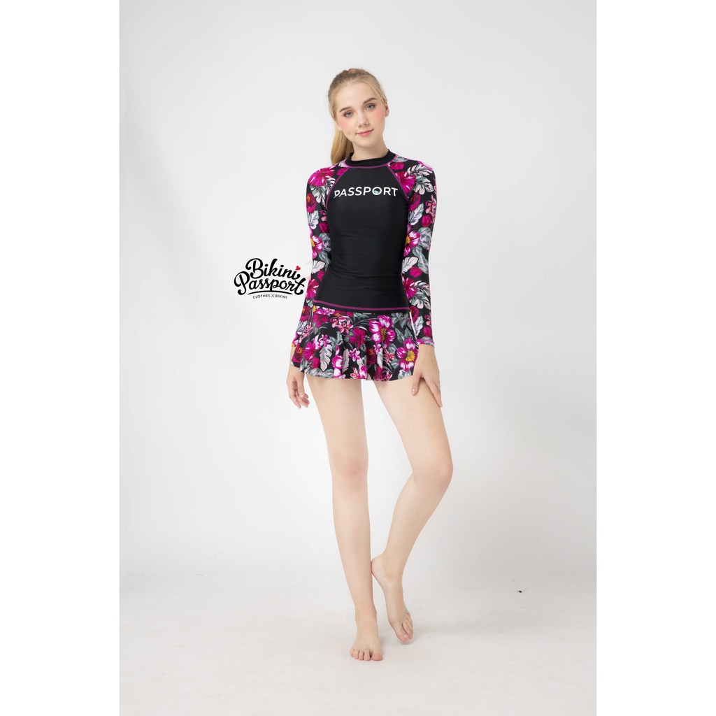 BIKINI PASSPORT - Đồ bơi áo tắm Hai mảnh tay dài, váy - Floral BS358_FLO | BigBuy360 - bigbuy360.vn