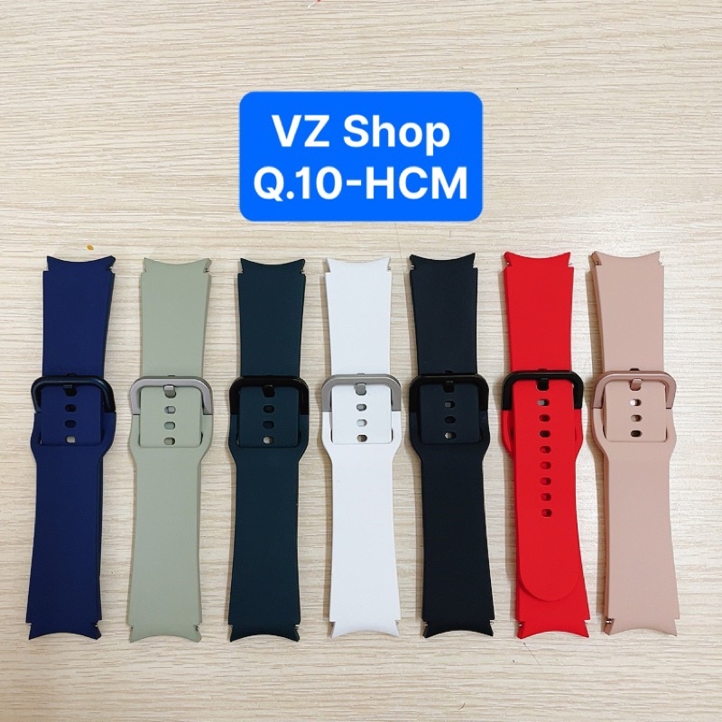 Chính hãng-Dây silicone zin bóc máy size 20mm cho đồng hồ Samsung Galaxy W5 Pro, W5, W4 Classic và W4