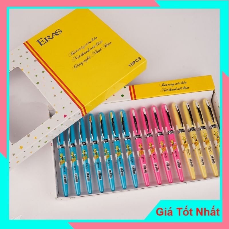 Bút máy ngòi mài ERAS - Ngòi mạ vàng 24k siêu bền, Thân bút nhỏ gọn vừa tay và Thiết kế tay cầm định vị