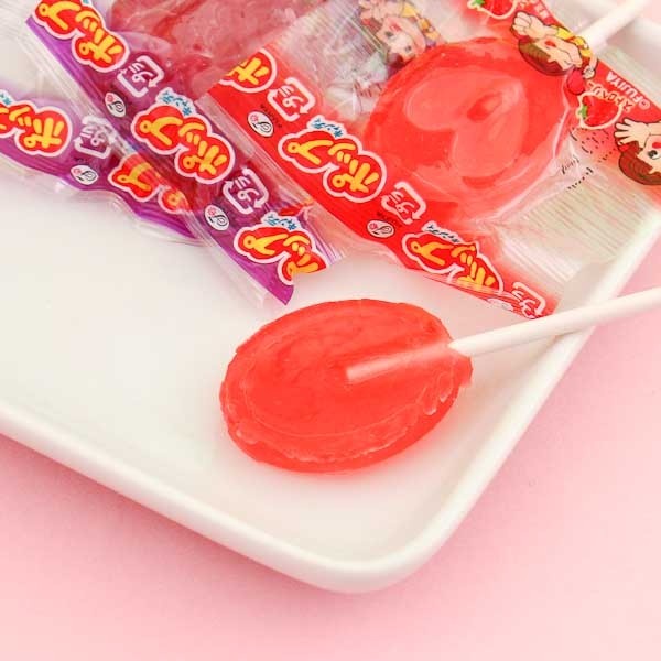 Kẹo mút trái cây chống sâu răng Fujiya Pop Candy