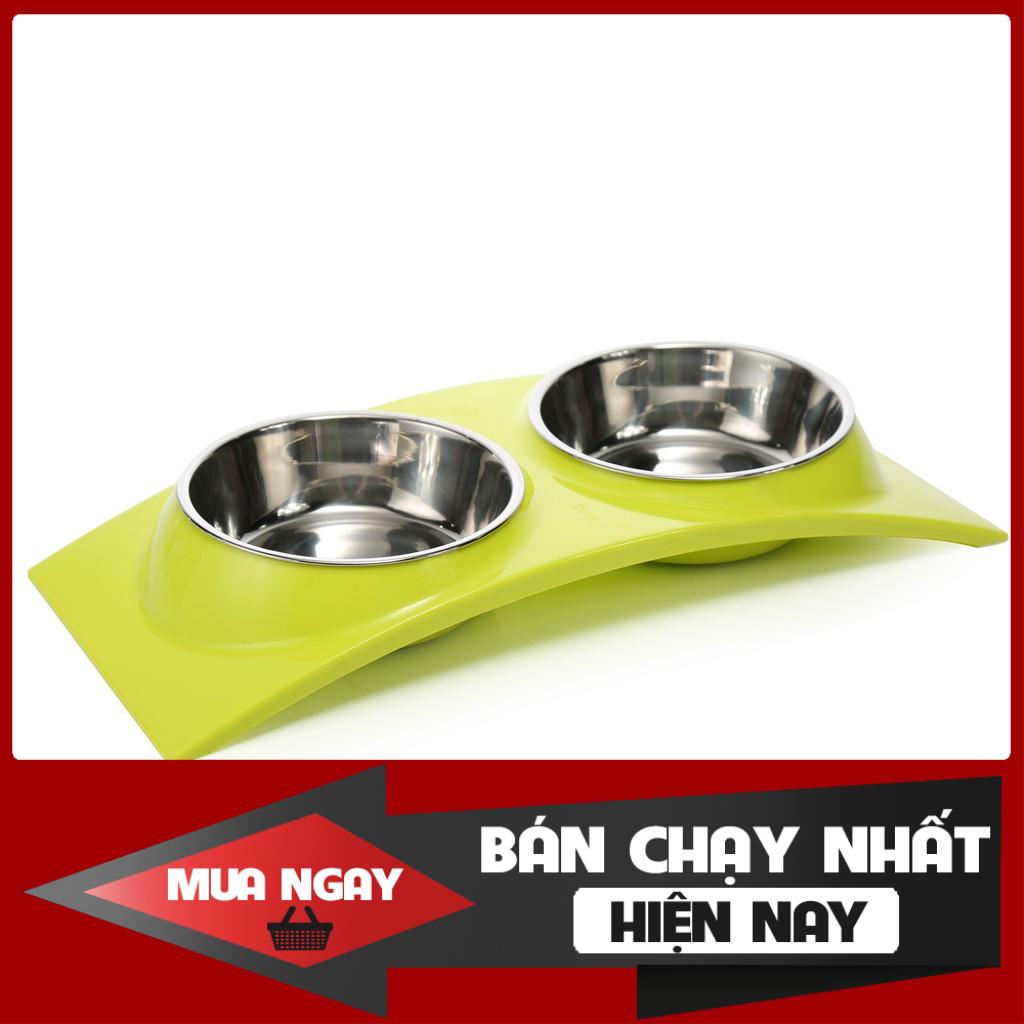 [❌GIÁ SỈ❌] Bát Ăn Đôi Dành Cho Thú Cưng, Chó Mèo - Mã BABS105 0 ❤️