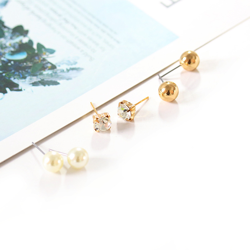 Bộ 9 Đôi Bông Tai Thời Trang Dành Cho Nữ