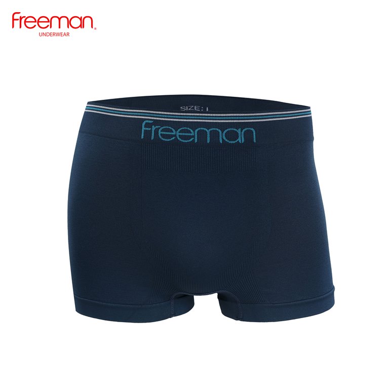 Quần lót boxer seamless hiệu FREEMAN [Combo 5] 6512