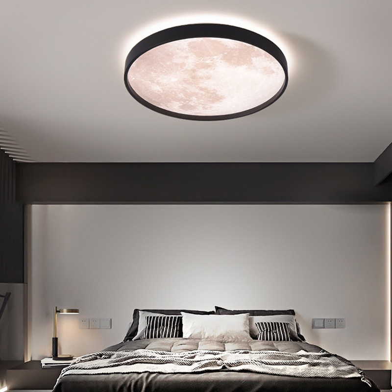 Đèn LED Hình Mặt Trăng 220V Trang Trí Phòng Khách / Phòng Ngủ