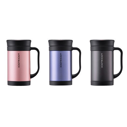 Ly Giữ Nhiệt Lock&Lock Filter Coffee Mug LHC4029 (400ml) - Vàng hồng