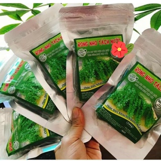 Combo 5 gói Rong nho tách nước Ninh Thuận 100gr loại 1 - Công nghệ tách nước tiêu chuẩn Nhật Bản
