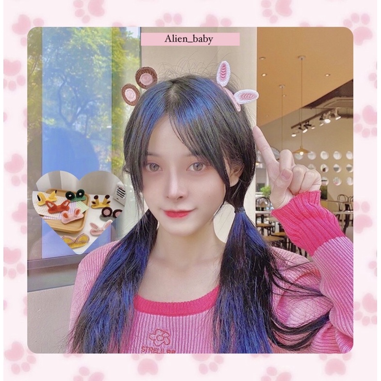 Kẹp tóc hình thú đáng yêu cho bạn nữ