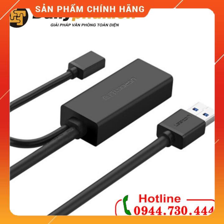 Cáp nối dài USB dài 5M hỗ trợ nguồn Ugreen 20826 dailyphukien