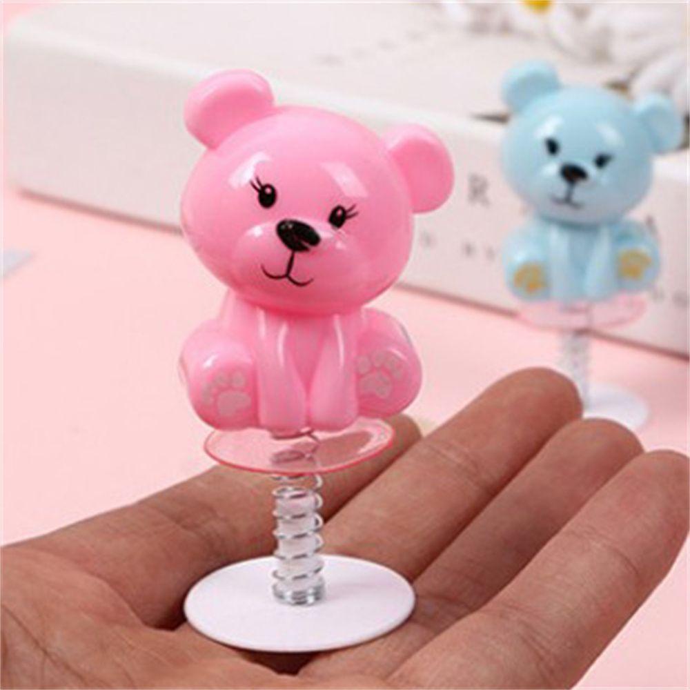 Gấu Bounce Nhồi Bông Nhảy Lò Xo Vui Nhộn Cho Bé