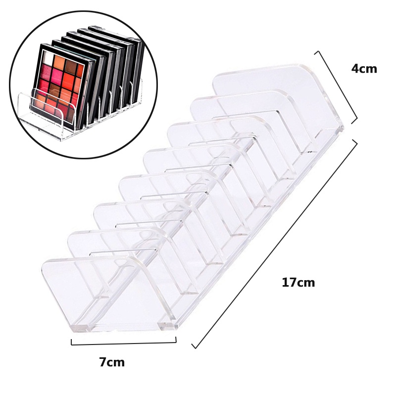 Bảng Phấn Mắt 7 Ô Màu Acrylic Đa Chức Năng