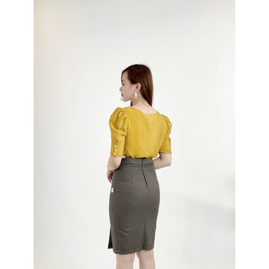 [Mã WASTUP giảm 10% tối đa 30K đơn 99K] Áo sơ mi nữ công sở tay lỡ EMVY- H8 | BigBuy360 - bigbuy360.vn