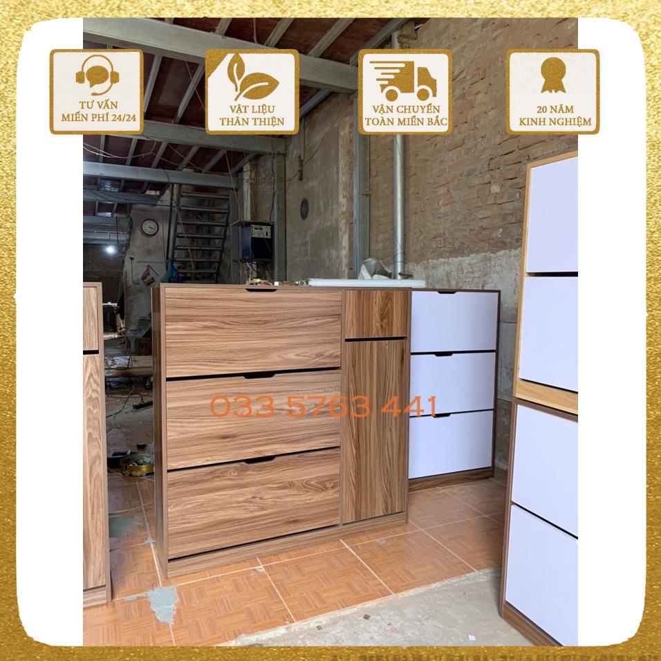 Ảnh thực tế kèm video tủ giày thông minh cánh lật giá rẻ - tủ giầy thông minh tiện lợi sức chứa lớn