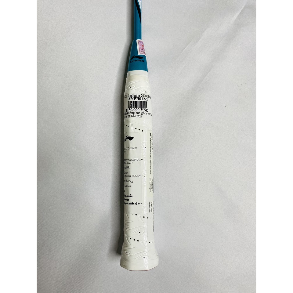 1 Cây Vợt Cầu Lông Lining 2000 Bule (Tặng Cước Chính Hãng Lining N01 + Công Căng Vợt + Bao Đựng Vợt )