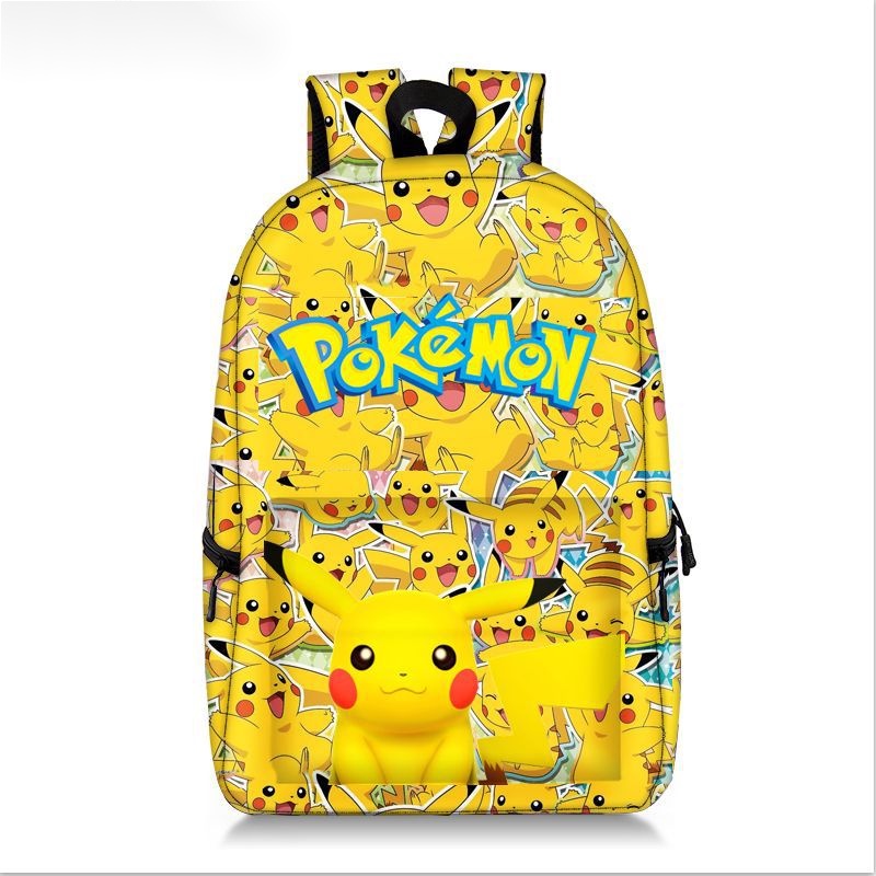 Balo Đi Học In Họa Tiết Hoạt Hình Pokemon Cho Học Sinh Tiểu Học
