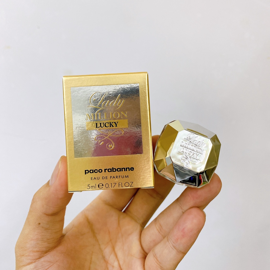 nước hoa nữ mini du lịch Paco Rabanne Lady Million EDP 5ml nội địa pháp nhập khẩu chính hãng