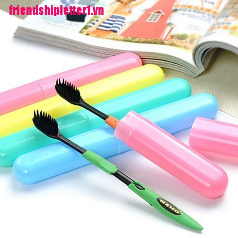 (Hàng Mới Về) Ống Đựng Bàn Chải Đánh Răng Tiện Dụng Khi Đi Du Lịch