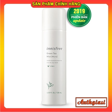 Xịt khoáng trà xanh Innisfree Green Tea Mineral Mist Xk 50-150ml XK | BigBuy360 - bigbuy360.vn