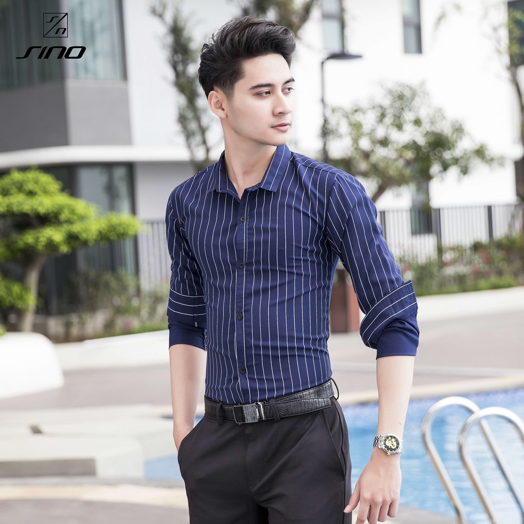 Áo Sơ Mi Nam Thời Trang Chất Vải Đẹp - Hàng Xuất Khẩu Chất Lượng Cao AD00009 | BigBuy360 - bigbuy360.vn