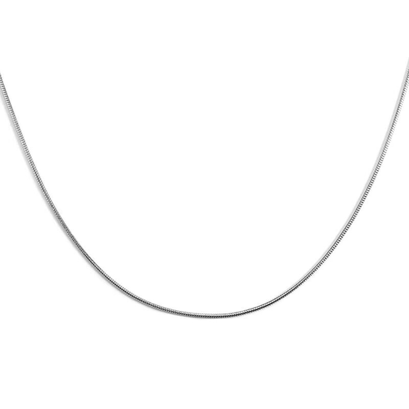 Dây chuyền mì titan không đen không gỉ Kami shop có thay móc tròn
