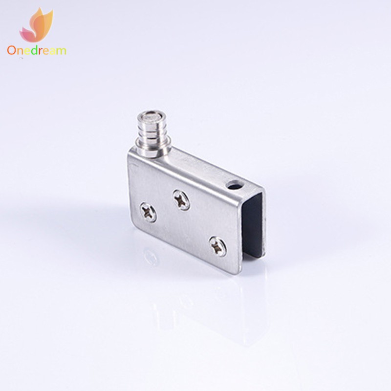 Set 1 / 2 / 4 kẹp bản lề cửa kính 5-8mm bằng thép không gỉ chất lượng cao