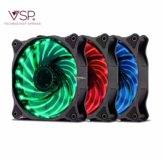 Quạt Tản Nhiệt ( FAN 12 ) Gắn Case LED 33 Bóng Xanh, Đỏ, 5 Màu Full Box chính hãng