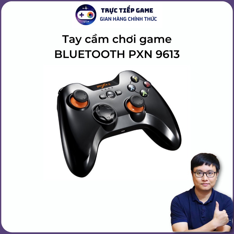 Tay Cầm Chơi Game Bluetooth PXN 9613 Cho PC/Laptop/Điện Thoại Android/Smart TV - TTGSHOP